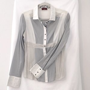 One of a Kind Long-sleeve Shirt by One Step European Brand Size 42 US S/M